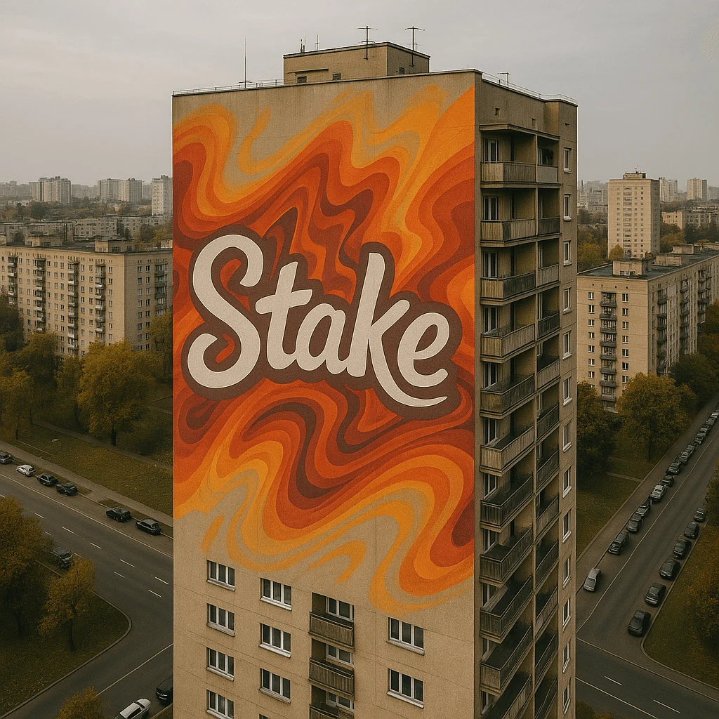Stake 2024 Orange Wall